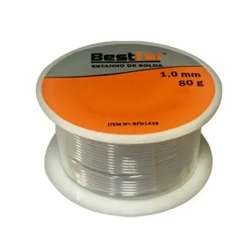ESTANHO DE SOLDA 1,0MM 80G BESTFER