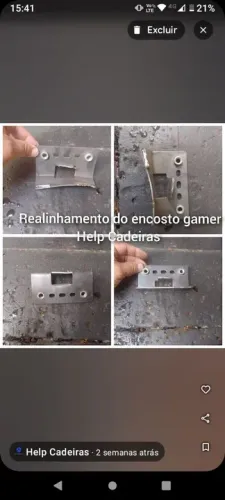 Conserto de cadeira gamer