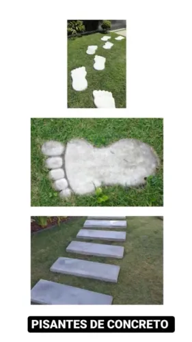 Pisantes para jardim