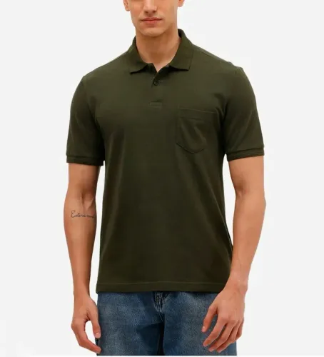 Blusa Polo Verde tamanho G, bonita, original, bem confortável.