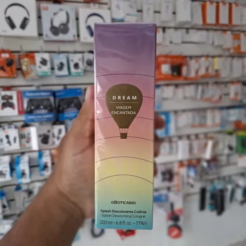 Body splash O Boticário Dream Viagem Encantada 200ml - entrega em são Luís e região 