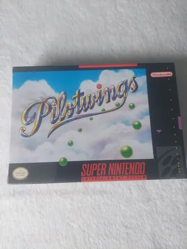 Fita  Super Nintendo pilotwings Snes Lacrada