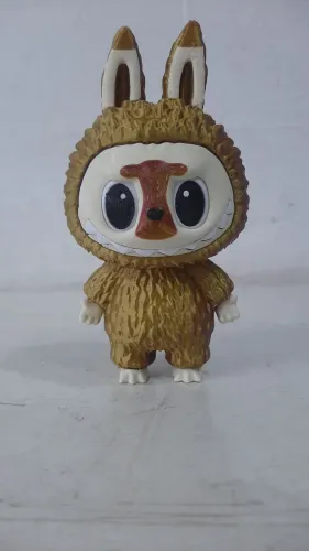 Miniatura labubu 3d aproximadamente 13cm 