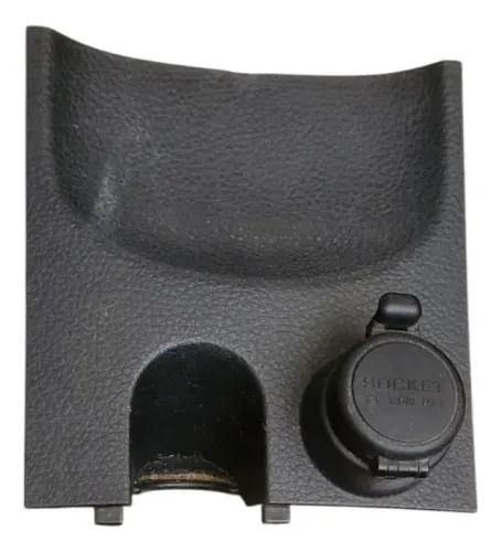 Moldura Acendedor Tomada 12v Nissan Tiida 2012 Preto