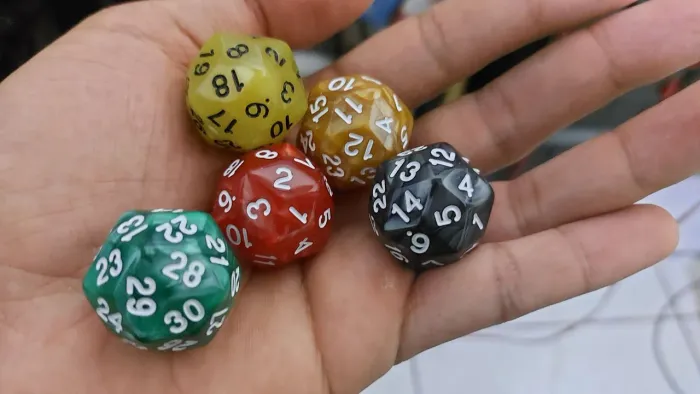 KIT D30 Dados de RPG - 30 faces