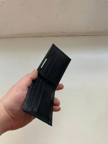 Carteira em Couro Preto