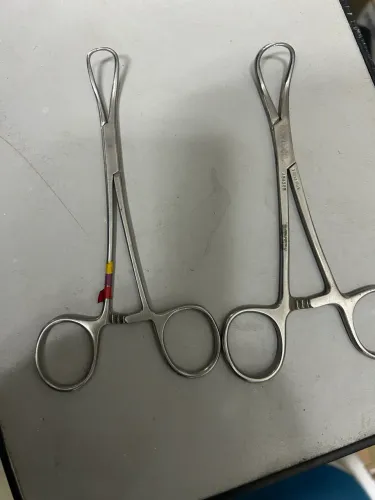 Pinças Backaus | 9cm | 13cm | Aço Inoxidável.