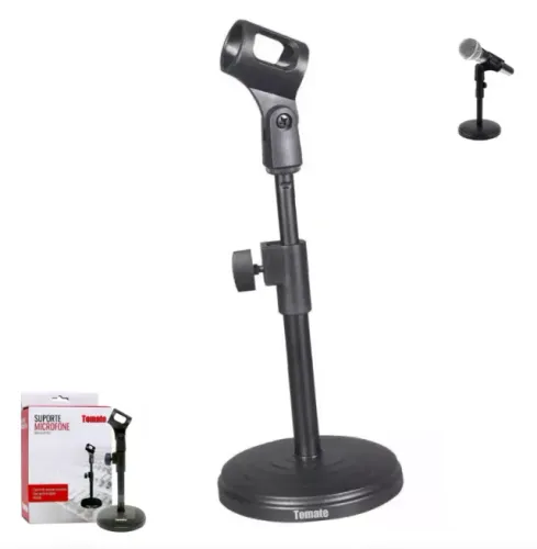 Suporte de Mesa para Microfone Tomate/ Mtg-025