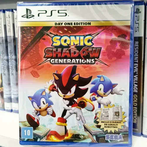 Disponível Sonic x Shadow Generations - Day One Edition - PS5