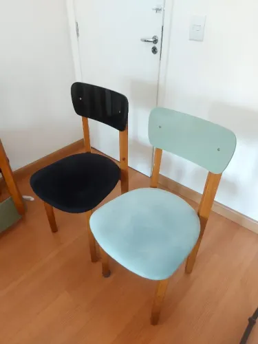 Jogo de Seis Cadeiras para Mesa de Jantar ou decoração