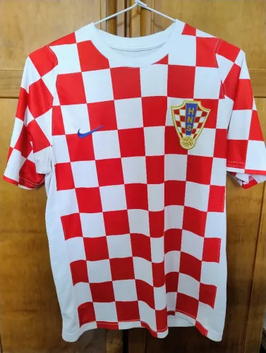 camisa home croácia 2006 nike original - tamanho m - no estado