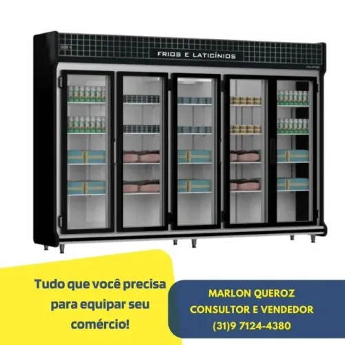 Freezer Refrigerador 5 Portas Polo Frio 220v