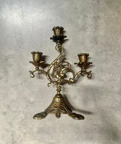 Castiçal - Candelabro (3 velas)
