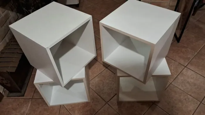 4 nichos mdf branco!!!
