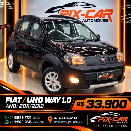 Fiat Uno Mille WAY Economy 1.0 F.flex 4P 2012