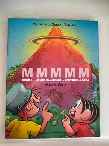 Livro M M M M M (turma da mônica)