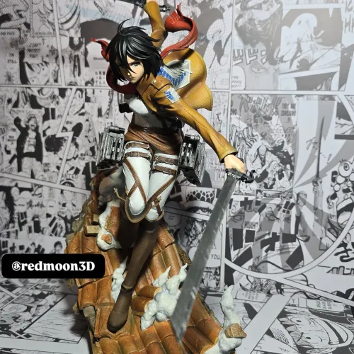 Mikasa shingeki no kyojin attack on titan