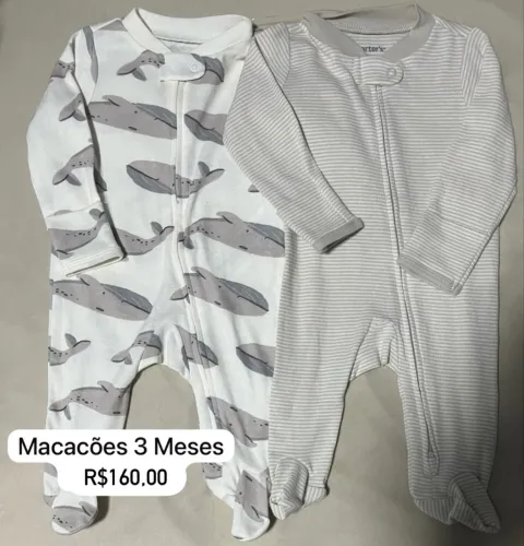 Macacões Carters 3 meses novos
