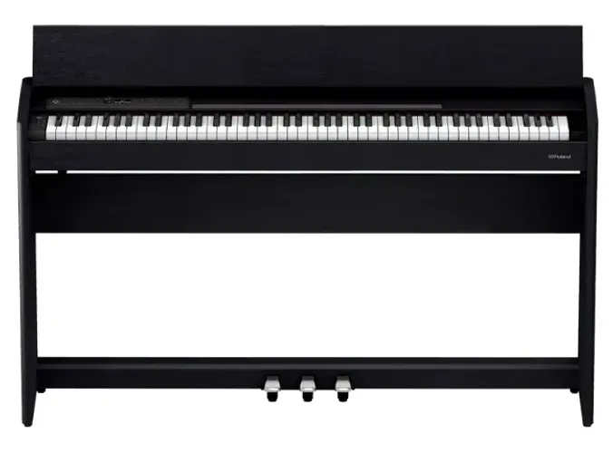 Piano Digital Roland F701 com móvel e pedal triplo Roland F-701 F 701