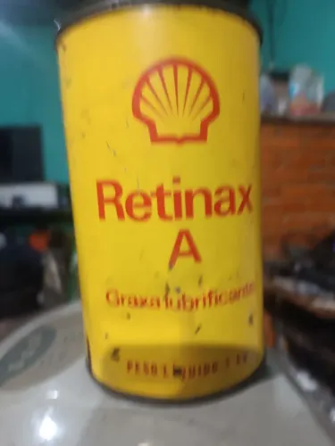 Lata Antiga e Colecionável (Vazia Antiga)