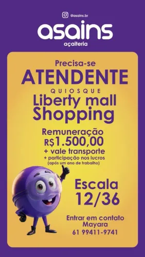 Vaga atendente