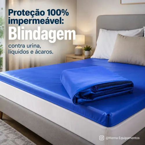 Capa Impermeável para Colchão Solteiro e Casal