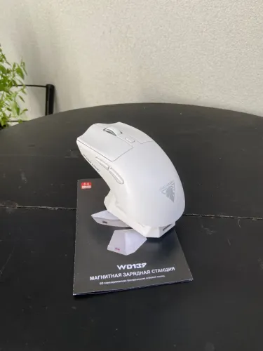 NOVO Mouse Gamer X11 Sem Fio Bluetooth 3 Modos com Tela Sensível ao Toque, Base Magnética