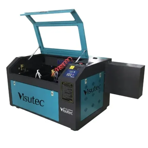 Máquina Router Laser CNC VS6040 60W Corte e Gravação 60x40cm Visutec Nova Curitiba