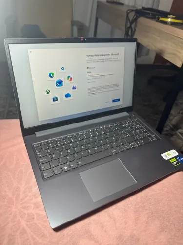 Notebook Lenovo LOQ-e 16GB 512GB - na garantia, com nota fiscal caixa e carregador