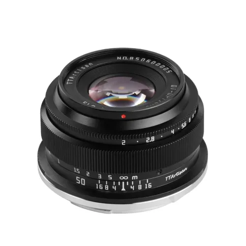 Lente TTArtisan MF 50mm F/2 Nikon Z