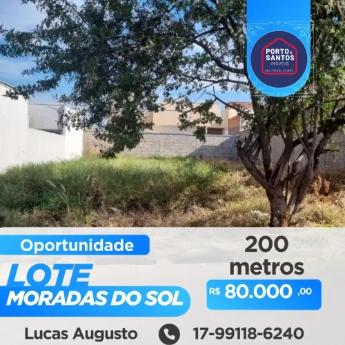 Lote Moradas do Sol, escriturado! ACEITA FINANCIAMENTO CAIXA