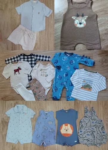 Lotinho bebê menino 9m a 18m