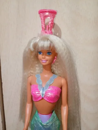 Barbie Bubbling Mermaide antiga mattel