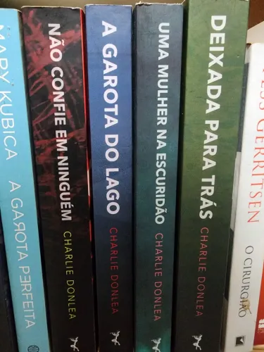 coleção livros charlie donlea 4 livros