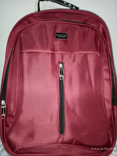 Bolsa na cor vinho