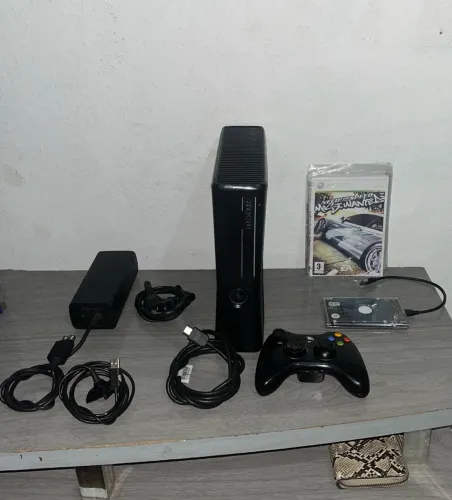 XBOX 360 DESBLOQUEADO COM JOGOS 