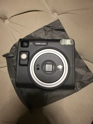 Câmera Fujifilm Instax Square Sq-40 cor preta Nova