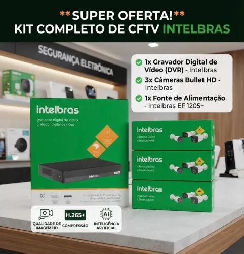 KIT CFTV
