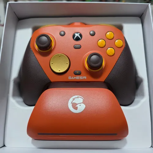 Controle GameSir G7 Pro sem fio p/ Xbox One Series S X,analógicos TMR, bateria, dock PC