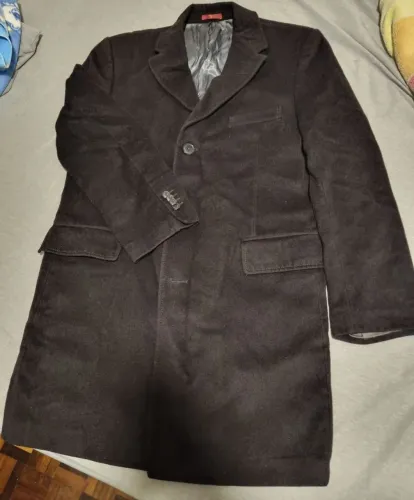 Casaco Sobretudo Masculino Longo