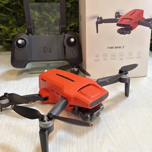 Combo: Drone FIMI MINI 3, Bolsa de Transporte e Pista de Pouso e Decolagem