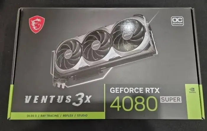 RTX 4080 SUPER MSI VENTUS 3x