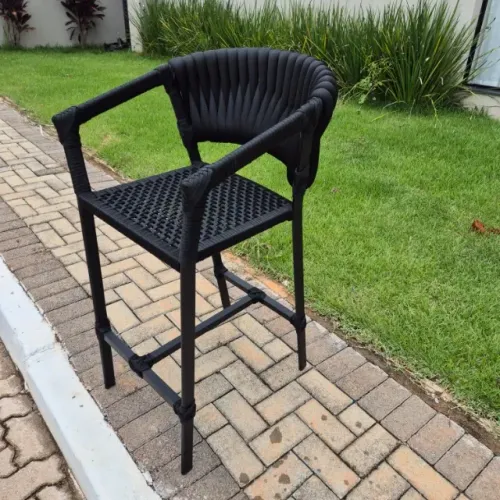 BANQUETA DE TYRICÔ NÁUTICO PARA BALCÃO, BANCADA, ILHA GOURMET
