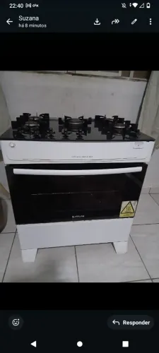 Fogão por 420 Entrego