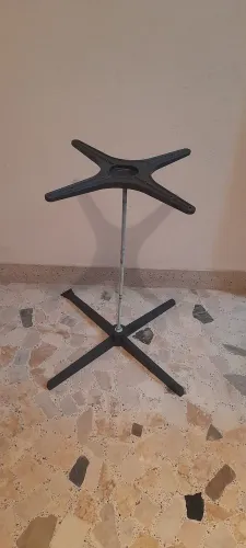 Pé de mesa de alumínio, 70 cm de altura