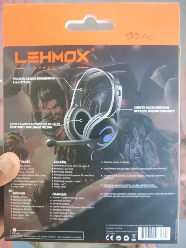 Fone headset LEHMOX Hyper G.T