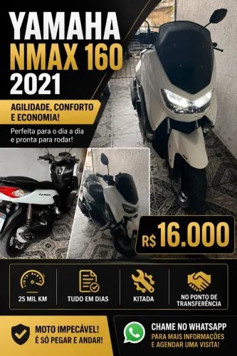 Vendo uma YAMAHA NMAX 160 2021