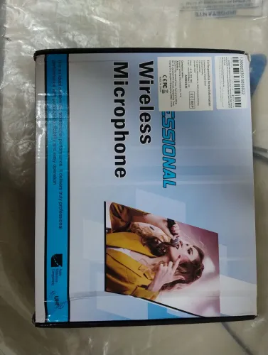 Microfone duplo sem fio