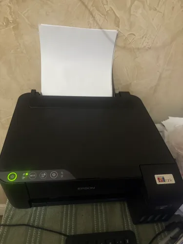 Impressora Epson Ecotank L1250 Tanque De Tinta Colorida Cor Preto