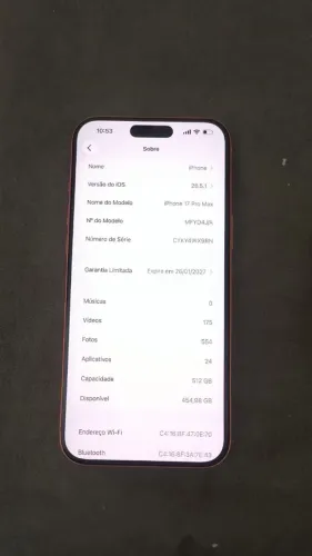 IPHONE 17 PRO MAX 512GB